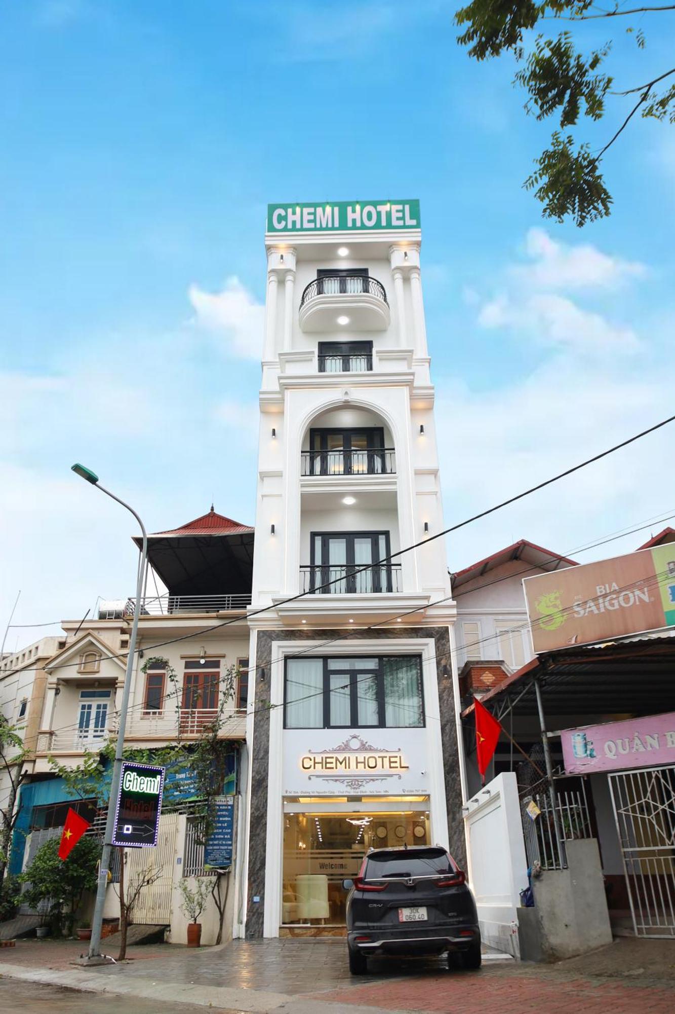 Chemi Noi Bai Airport Hotel Thach Loi Exteriör bild