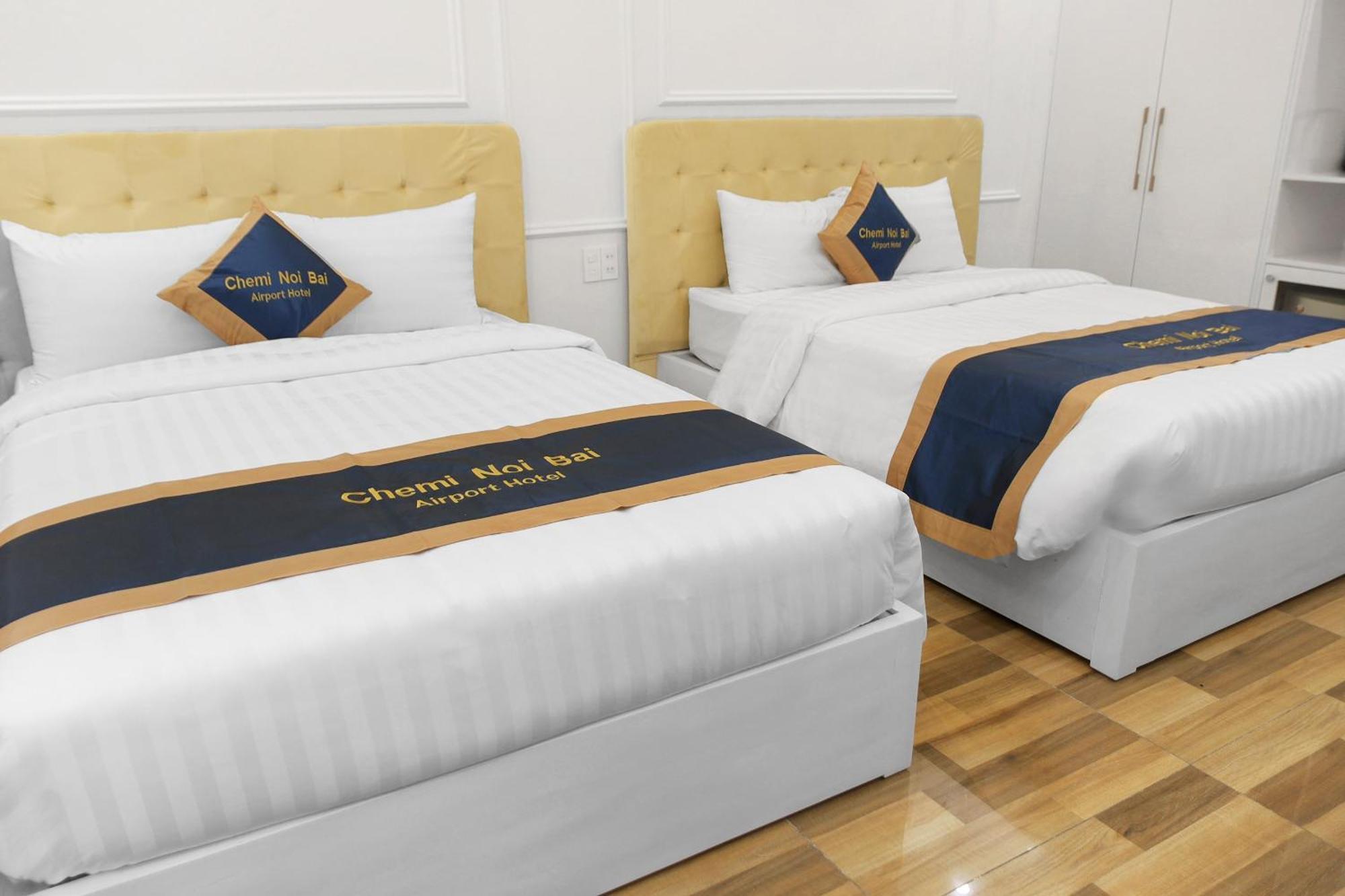 Chemi Noi Bai Airport Hotel Thach Loi Exteriör bild