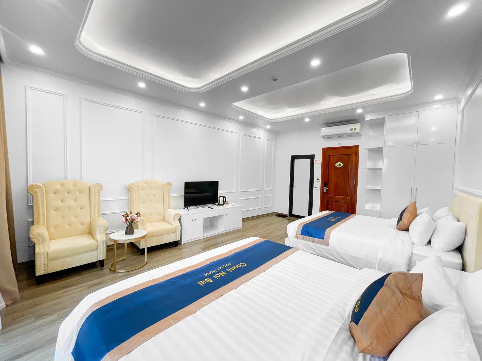 Chemi Noi Bai Airport Hotel Thach Loi Exteriör bild