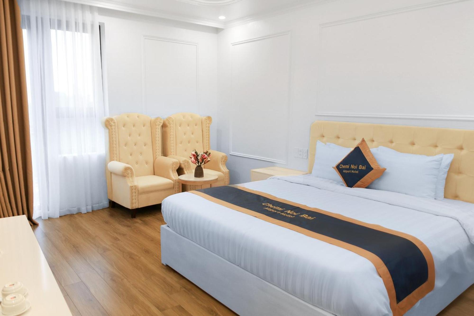 Chemi Noi Bai Airport Hotel Thach Loi Exteriör bild