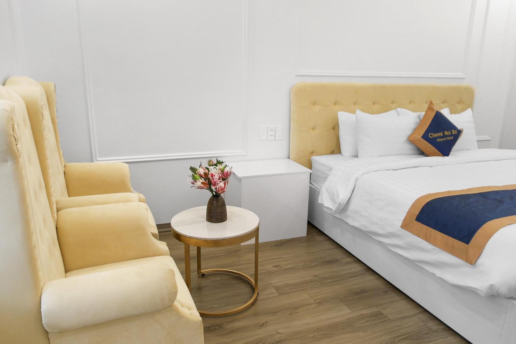 Chemi Noi Bai Airport Hotel Thach Loi Exteriör bild