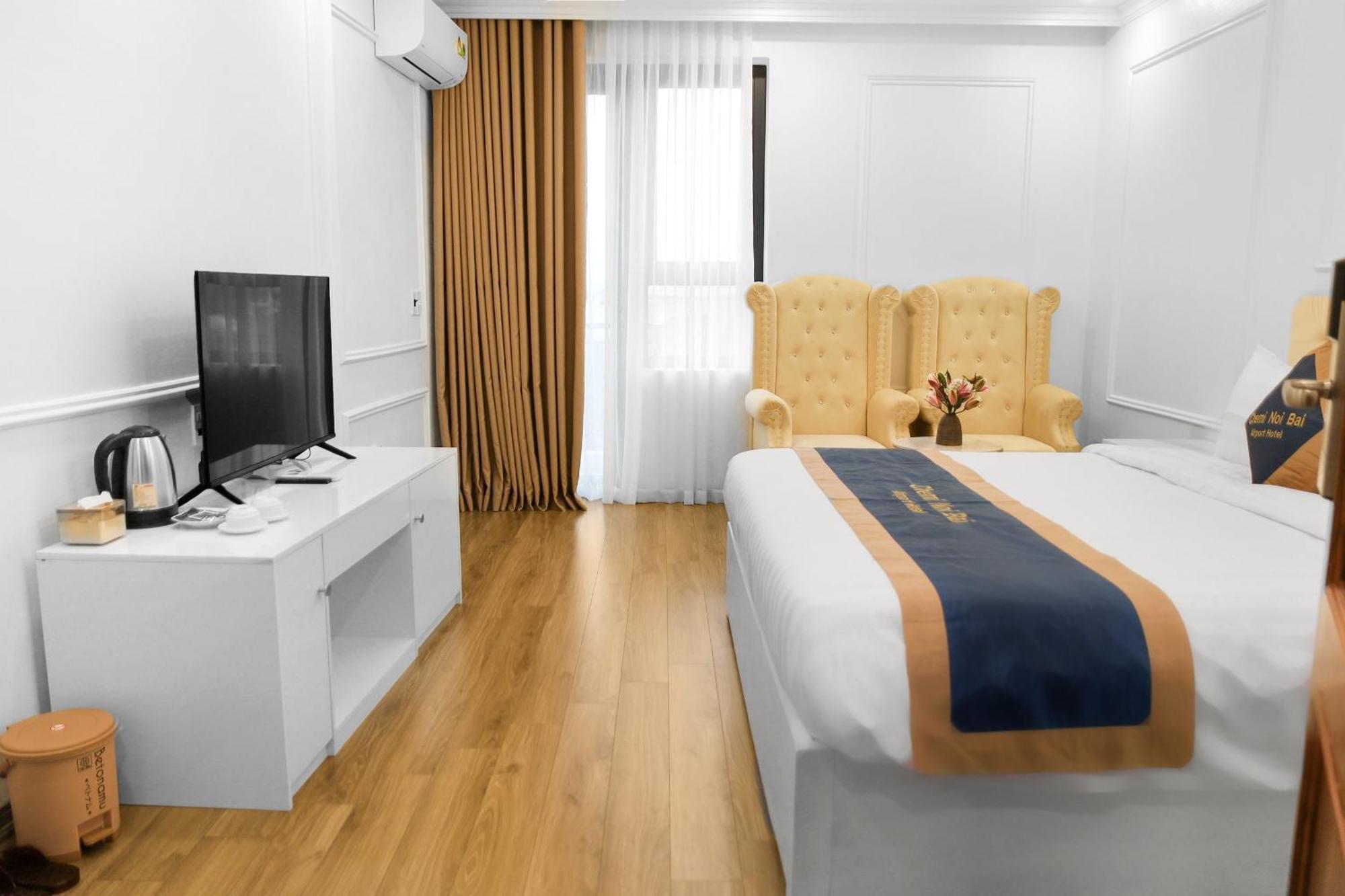 Chemi Noi Bai Airport Hotel Thach Loi Exteriör bild