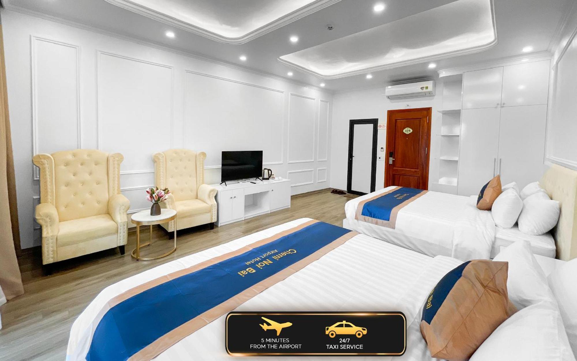 Chemi Noi Bai Airport Hotel Thach Loi Exteriör bild
