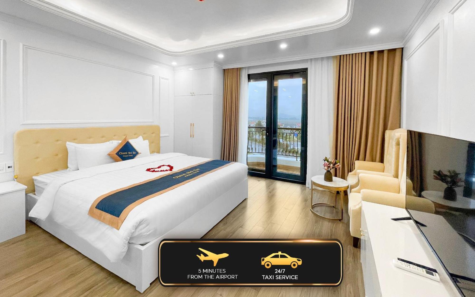 Chemi Noi Bai Airport Hotel Thach Loi Exteriör bild